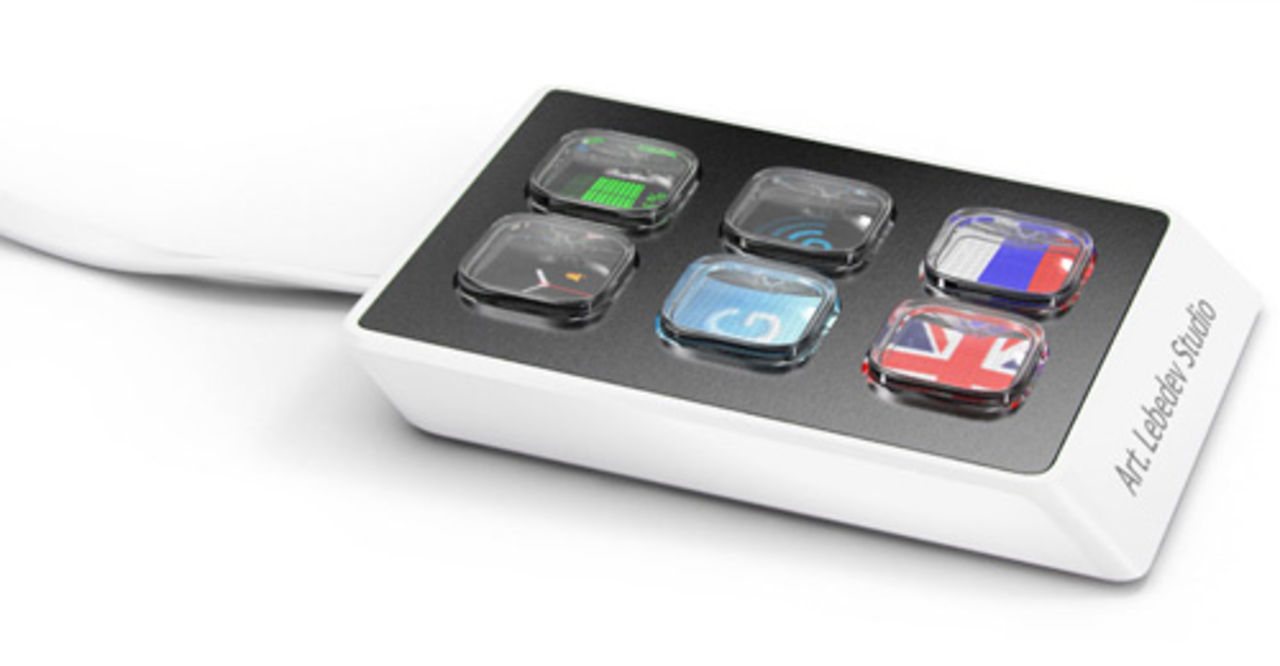 Art Lebedev visar upp Mini Six