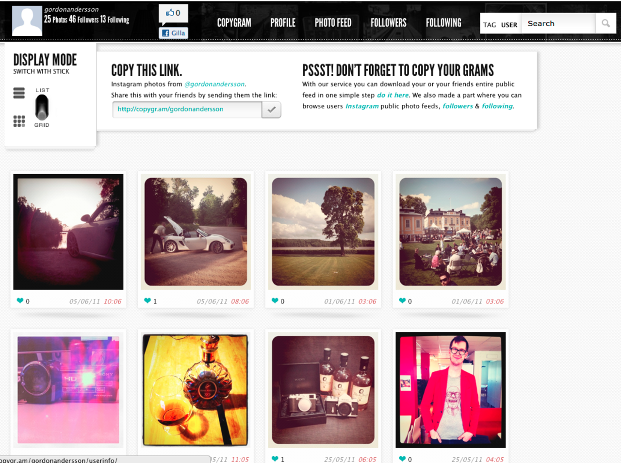 Ladda ned polarnas Instagram-flöden