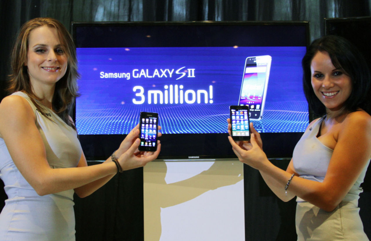 Samsung säljer 3 miljoner Galaxy S II på 55 dagar