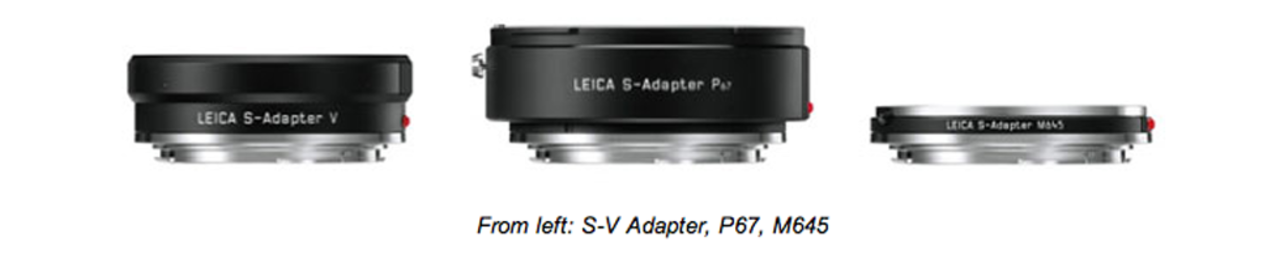 Leica släpper objektivadaptrar för S2