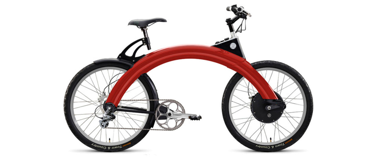 PiCycle - elhybridcykel med rolig form