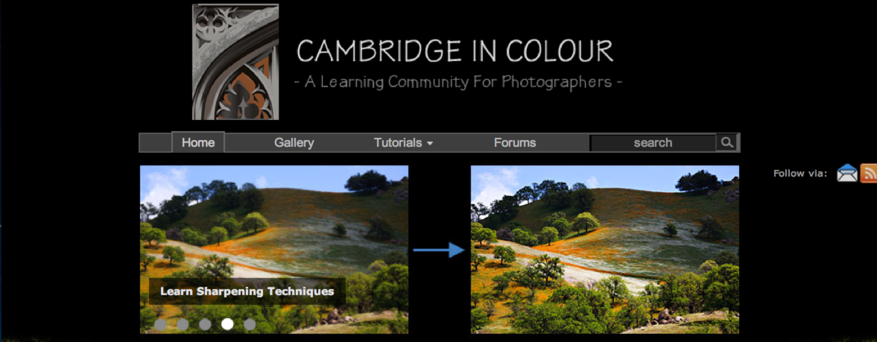 Bra sajt för den kunskapsgirige fotografen