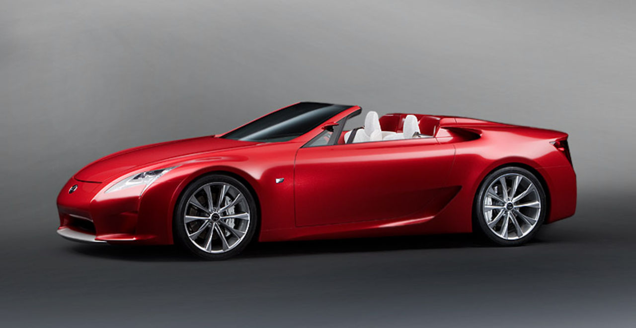 Lexus LF-A tappar taket 2014