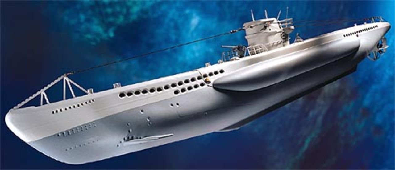 En stor radiostyrd ubåt