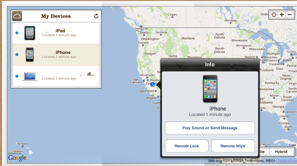 Aktivera Find My Iphone