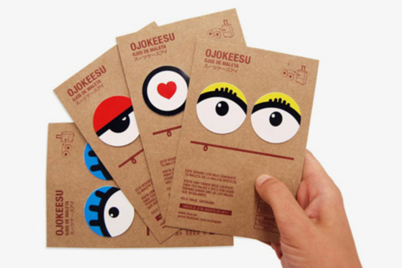 Sätt ögon på resväskan