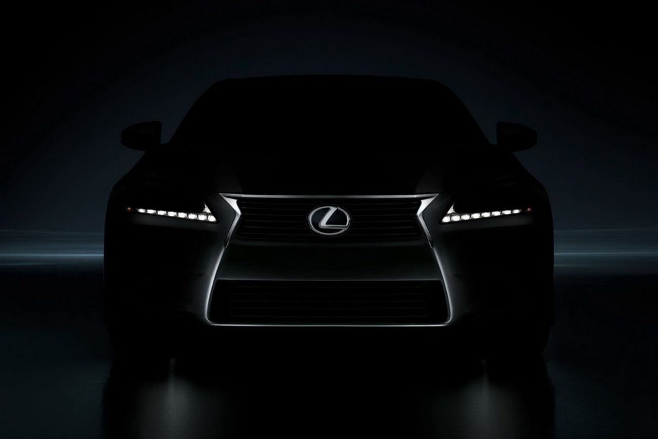 Lexus släpper teaserbild på nya GS
