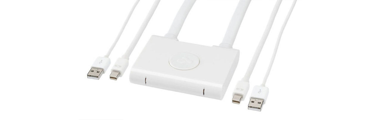 Koppla två Macar till en Cinema Display