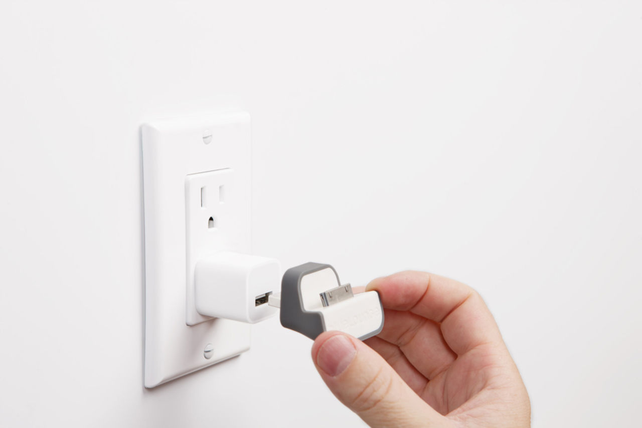 Liten och nätt laddare till iPhone