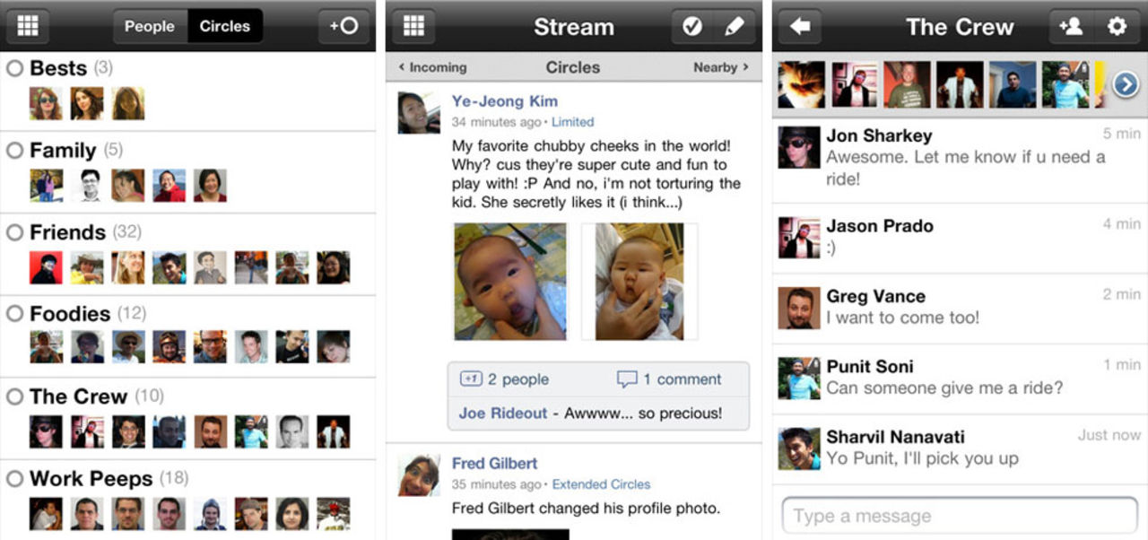 Ny Google+-app till iOS