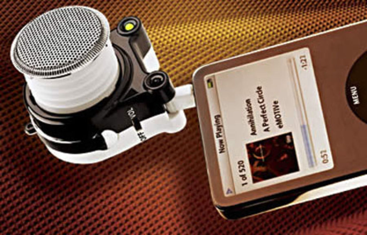 Liten iPod-högtalare