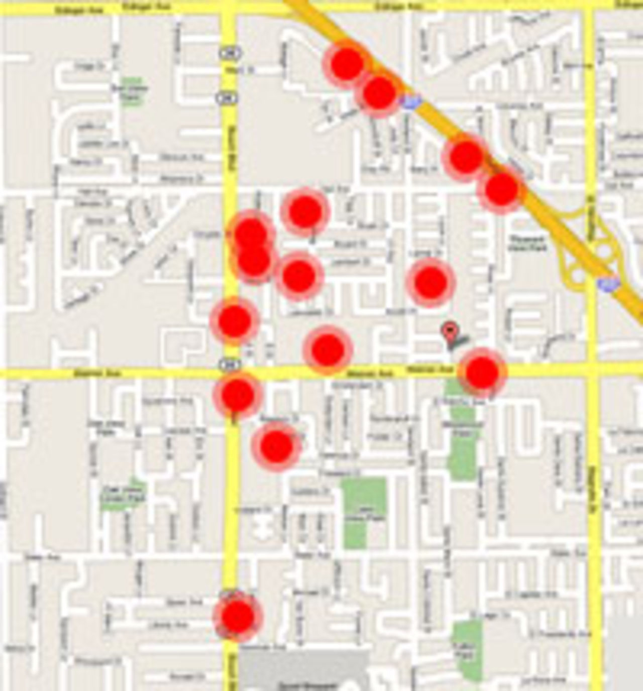 GPS används i jakten på graffitti