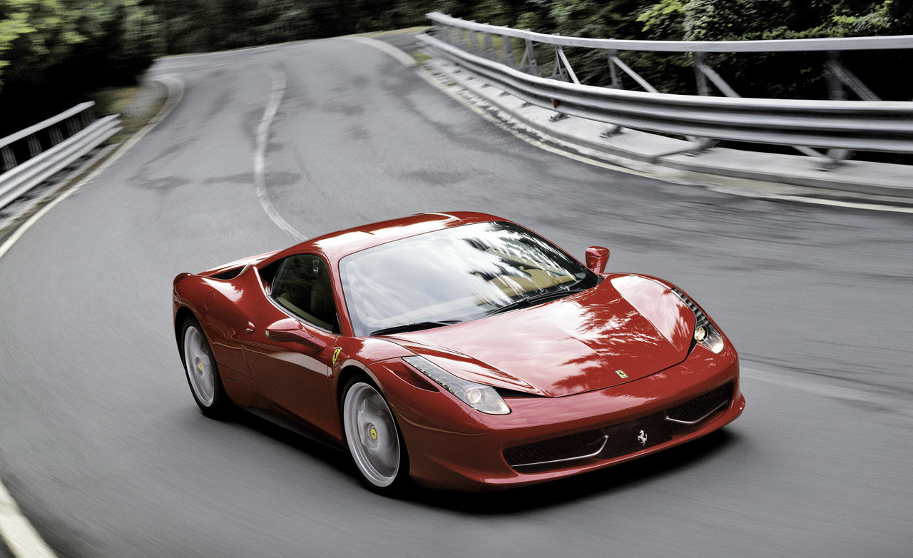 Ferrari 458 Italia Spider till Frankfurt?
