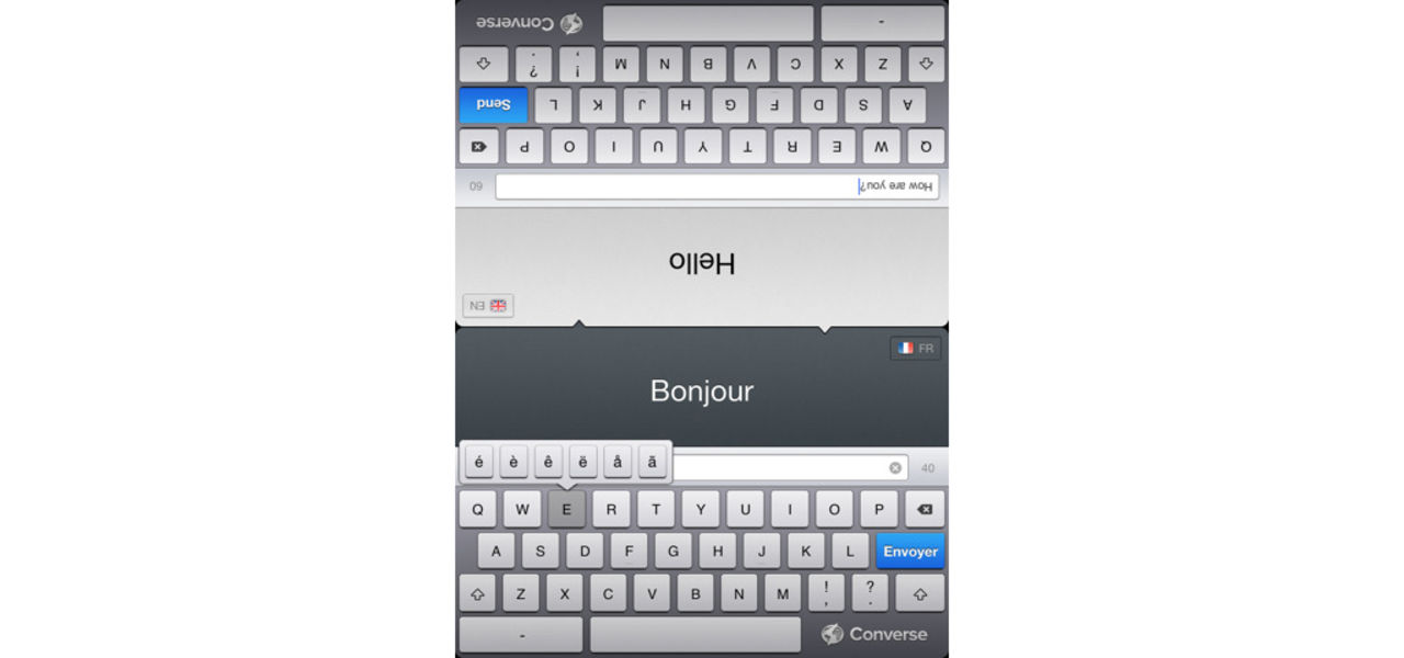 Converse hjälper dig med språket