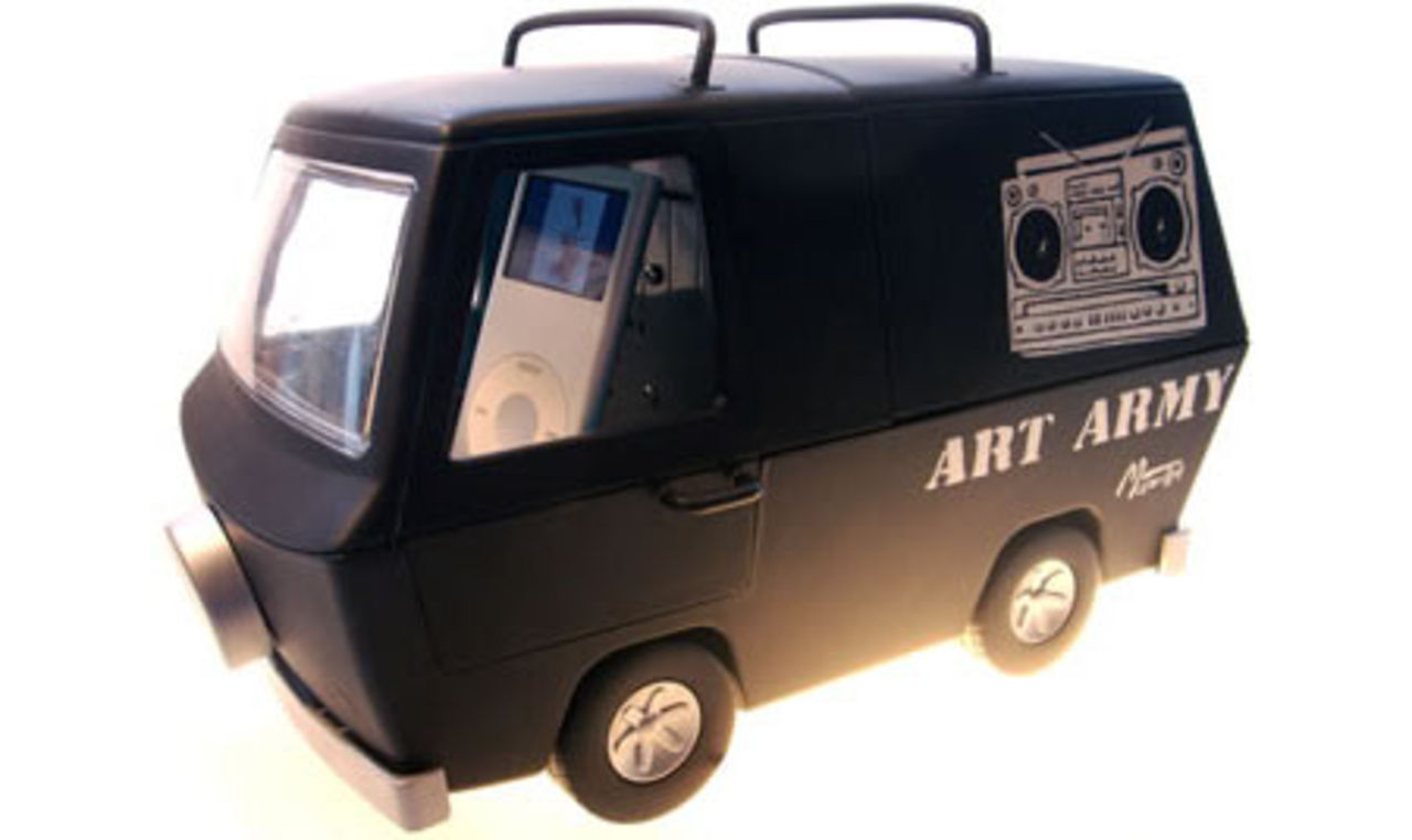 iPod Army Van