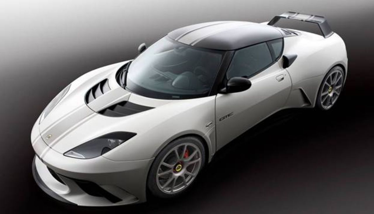 Lotus visar Evora GTE för gatan på Pebble Beach Concours d'Elegance