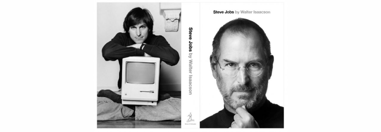 Så här ser boken om Steve Jobs ut