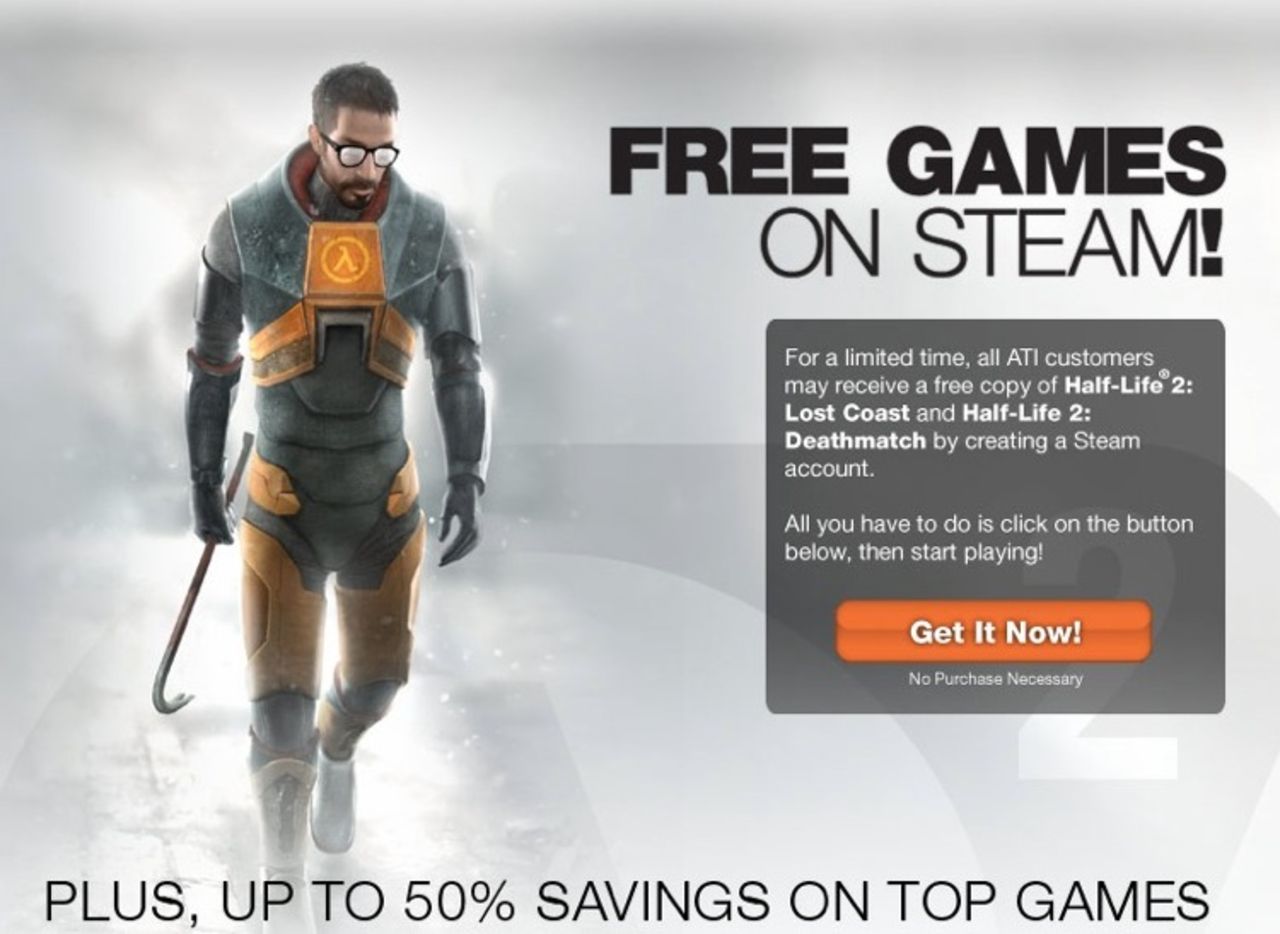 Gratis spel till ATI Radeon-ägare