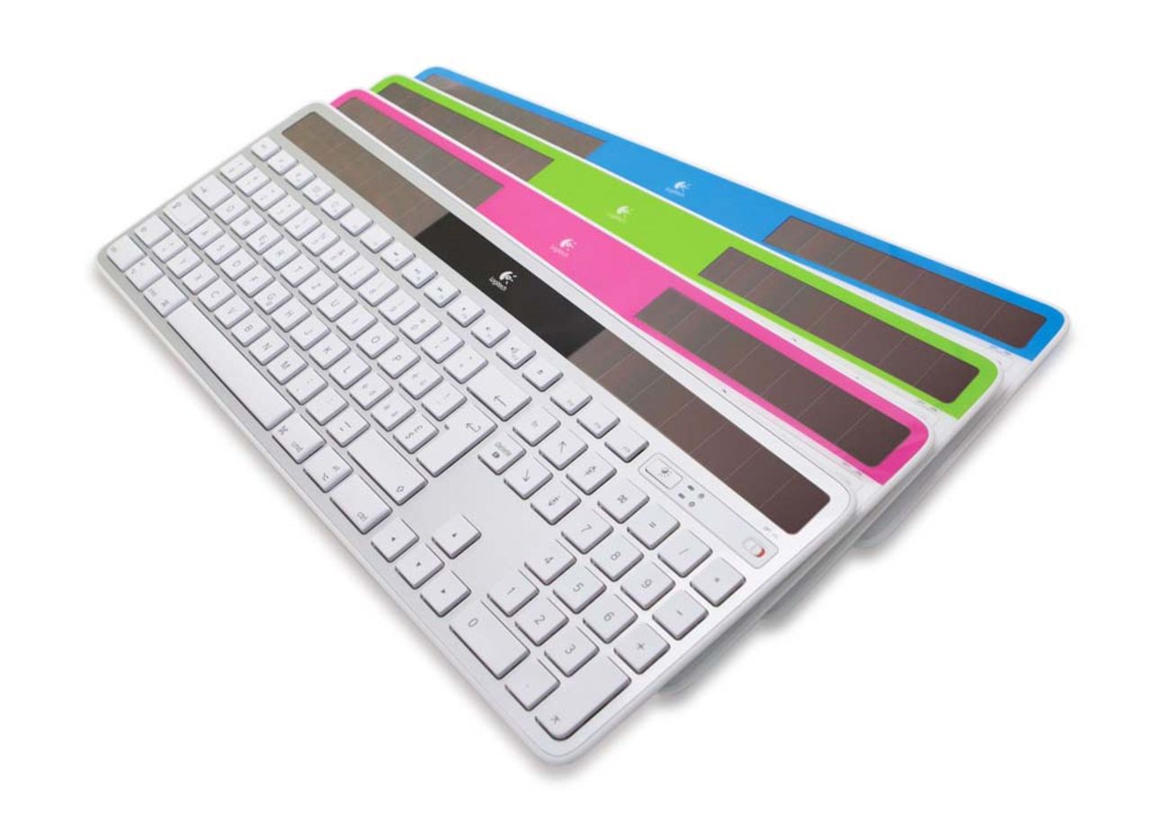 Solcellsdrivet tangentbord