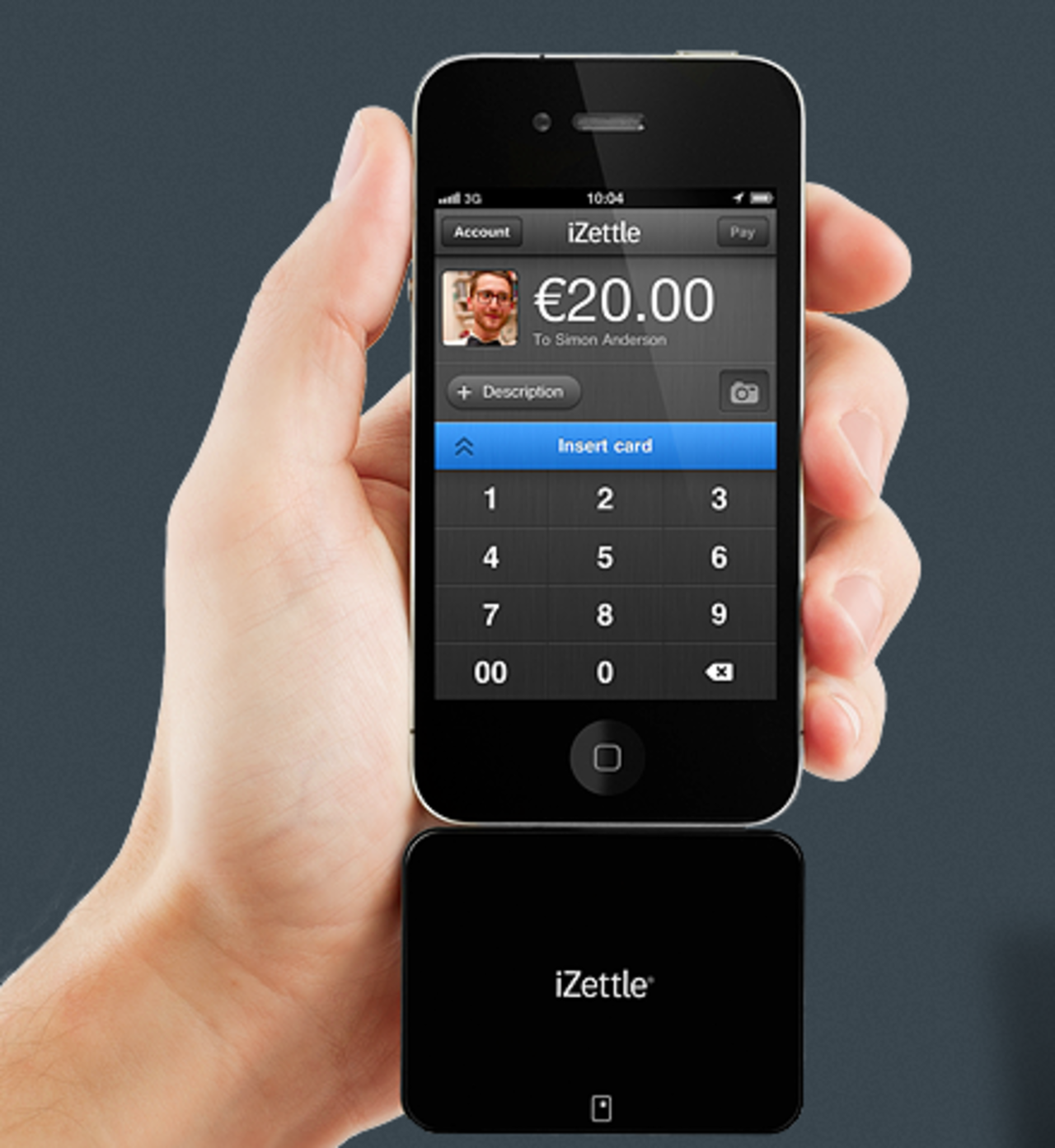 iZettle finns nu i AppStore