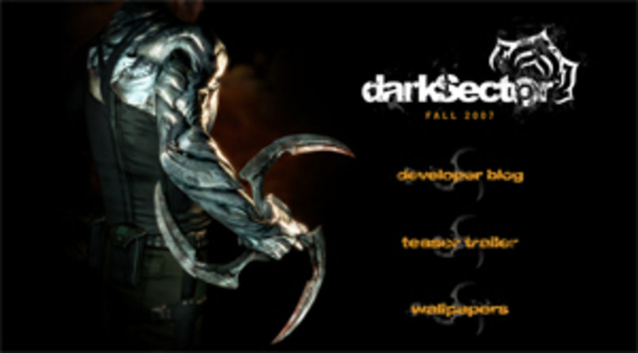 Dark Sector har fått sig en hemsida