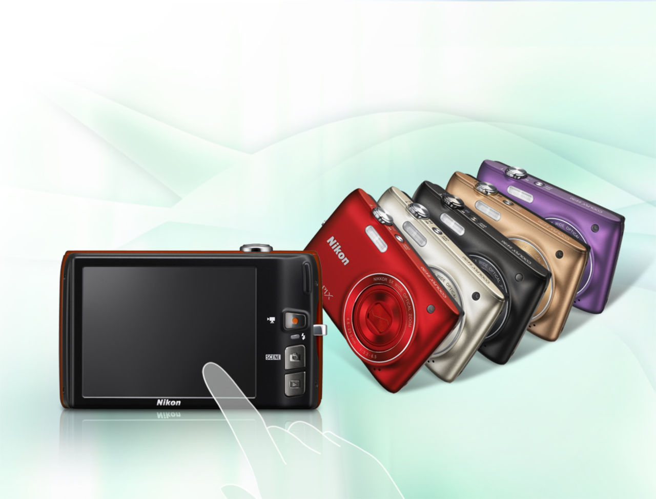 Nikon S4150 - peka och plåta