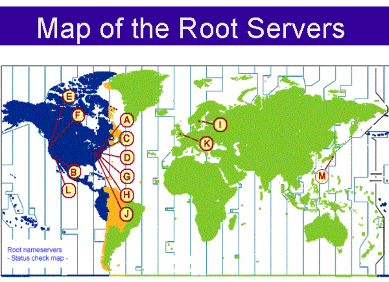 En av nätets 13 root-servrar flyttar från KTH till Bahnhof