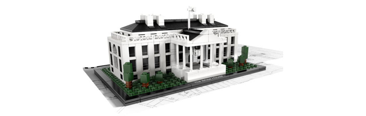 Vita Huset i LEGO