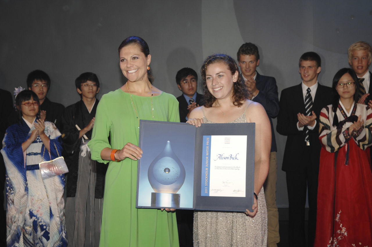 Test av vatten med mobiltelefon vinner Stockholm Junior Water Prize