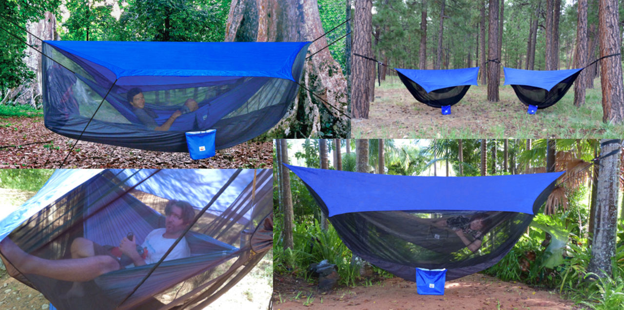 Ett tält till hängmattan