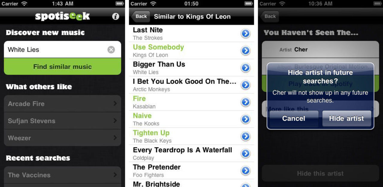 Spotiseek nu som iPhone-app