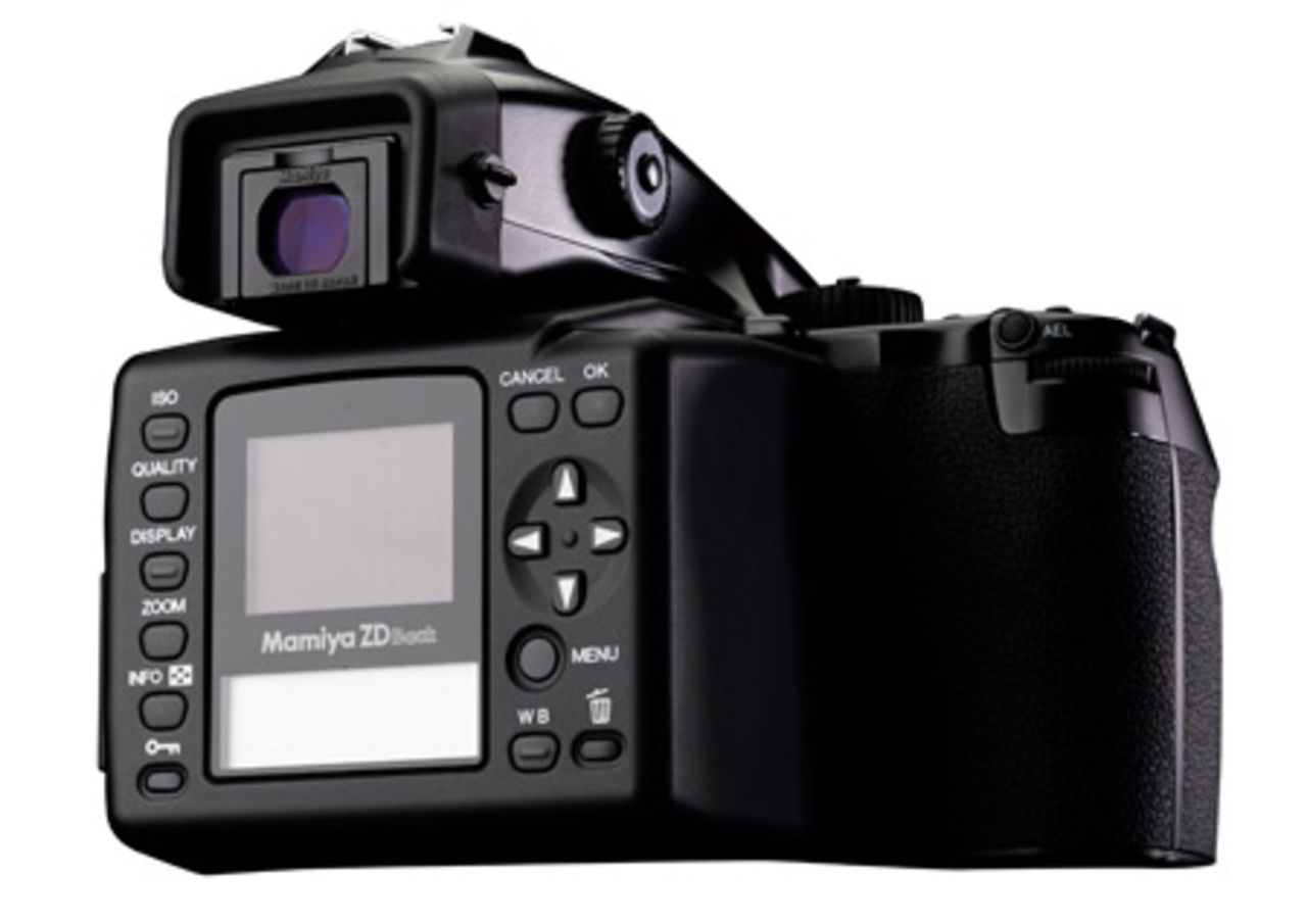 Mamiya introducerar billig digital mellanformatare