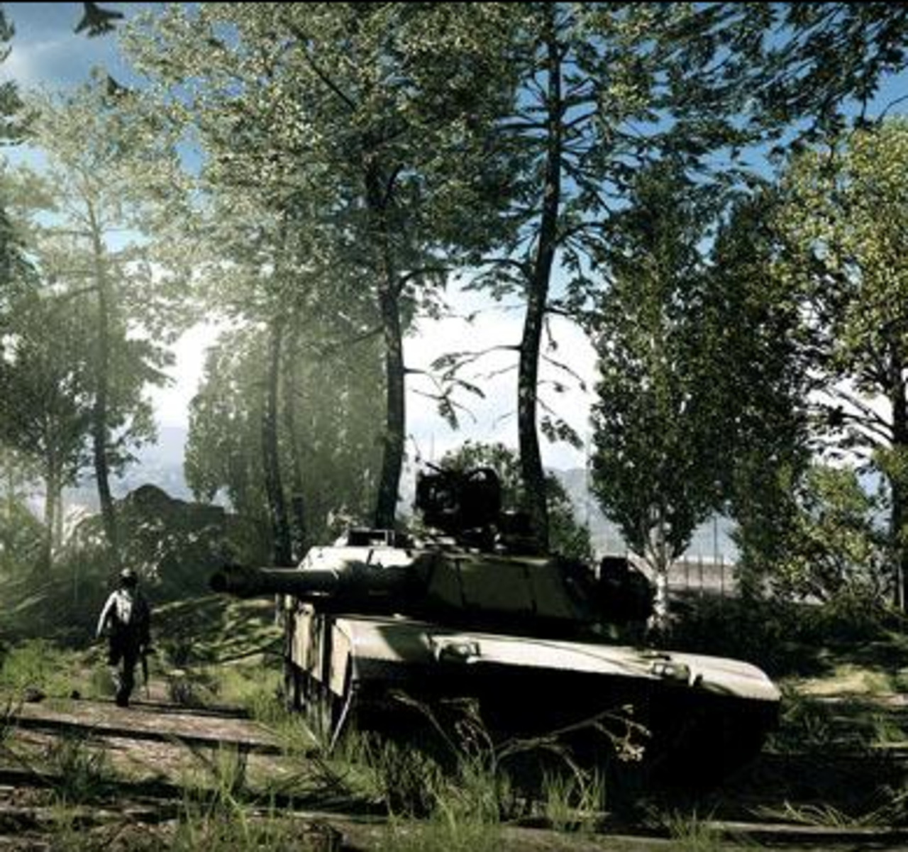 Battlefield 3-tanks får regenerativ hälsa