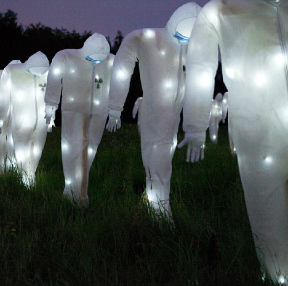 Lysande installation