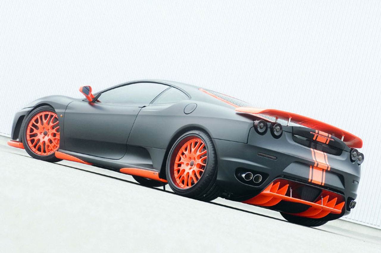 Svart magi: HAMANN Ferrari F430 Black Miracle