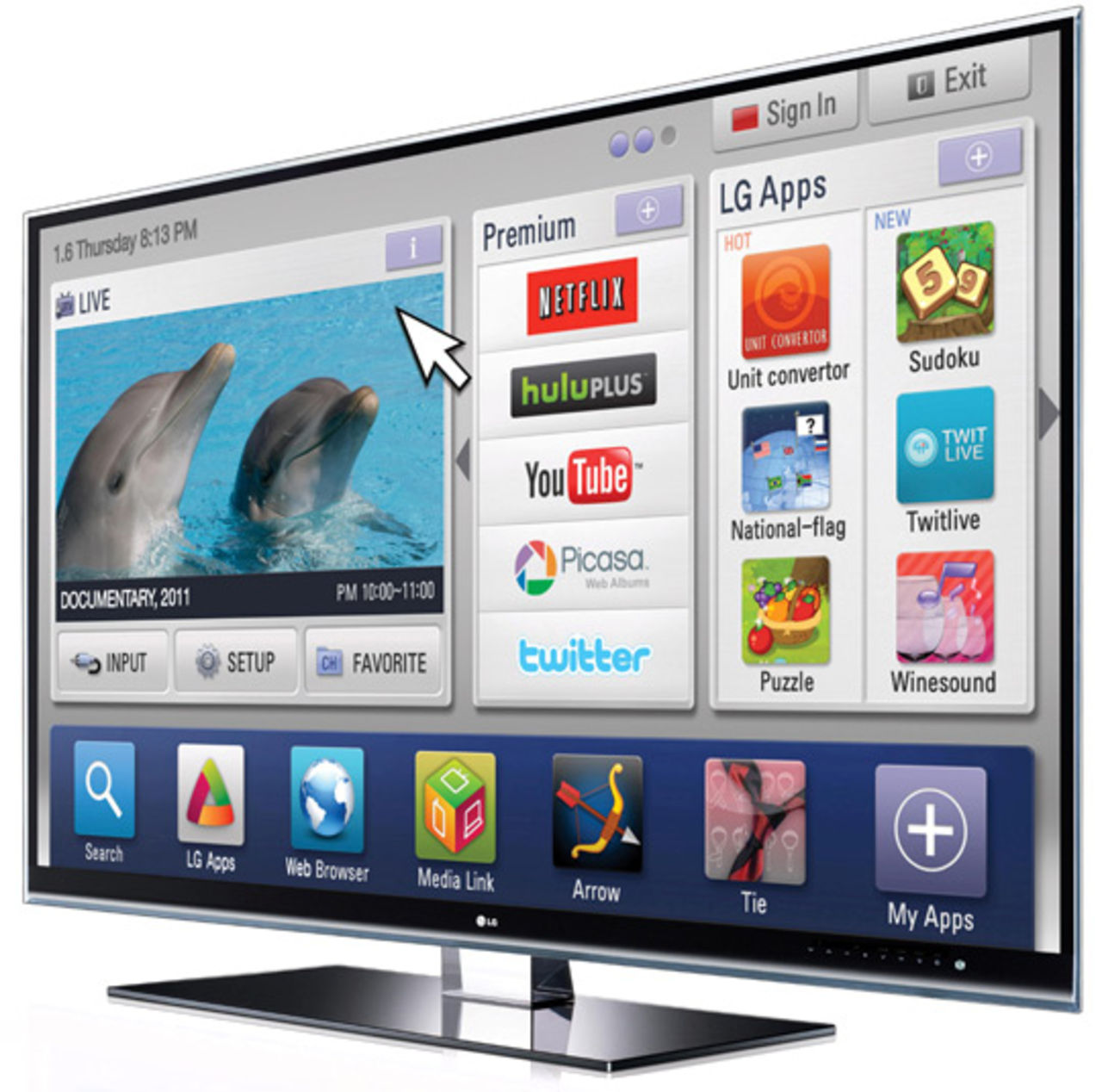 LG hoppas på Smart TV-samarbete