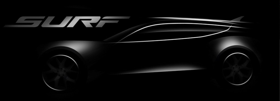 Fisker Surf - koncept med shooting brake-stil