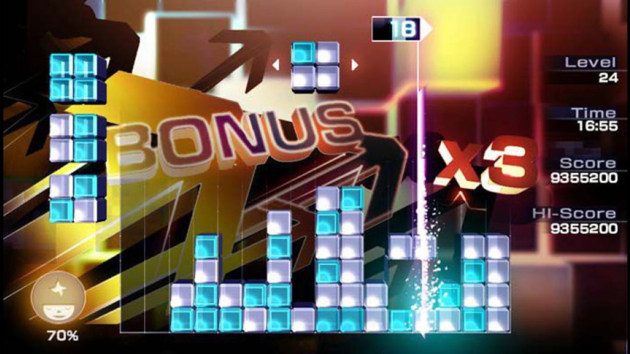 Första bilderna från Lumines: Electronic Symphony