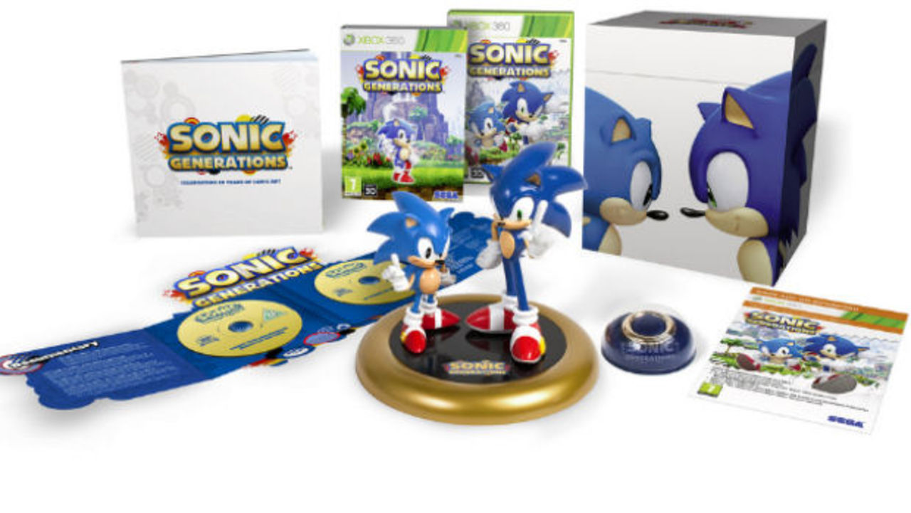 Sonic Generations får specialutgåva