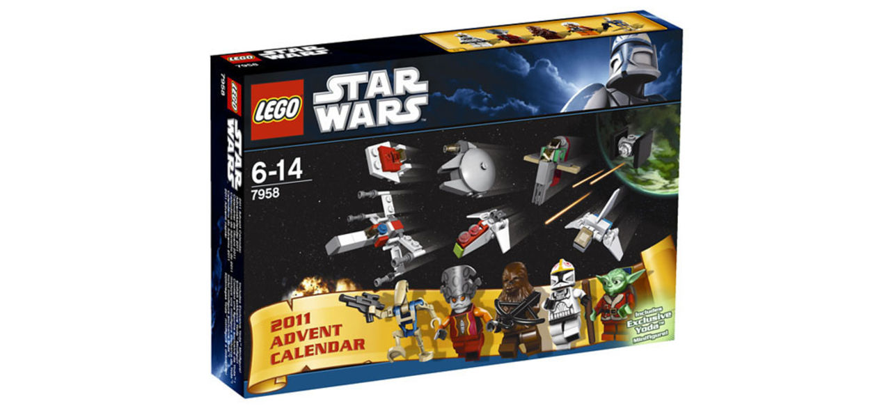 LEGO-julkalender med Star Wars-figurer