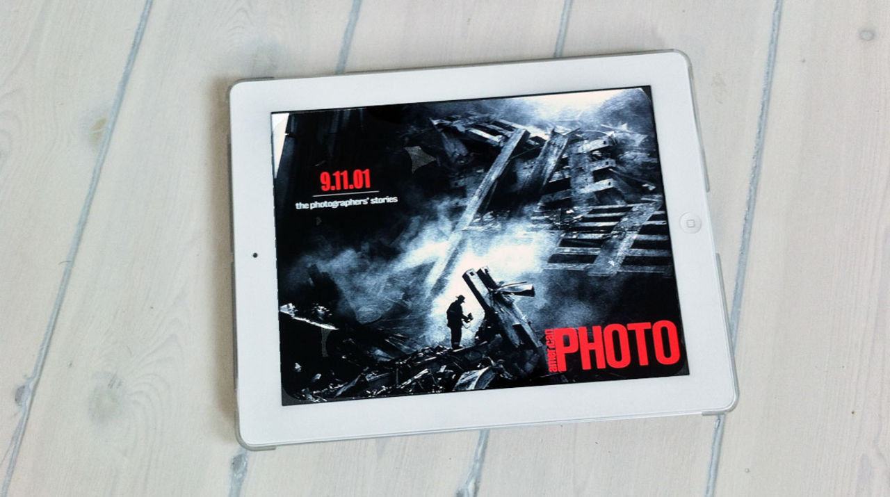Se bilder från 9/11 på iPad