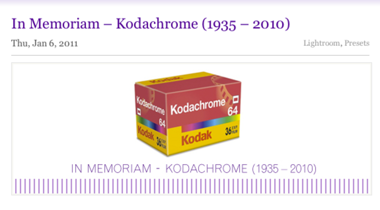 Fixa Kodachrome-feeling i Lightroom