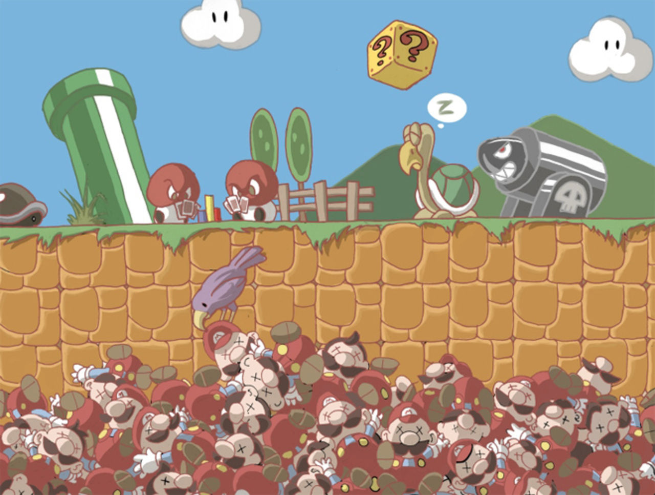 Så det är här han hamnar...