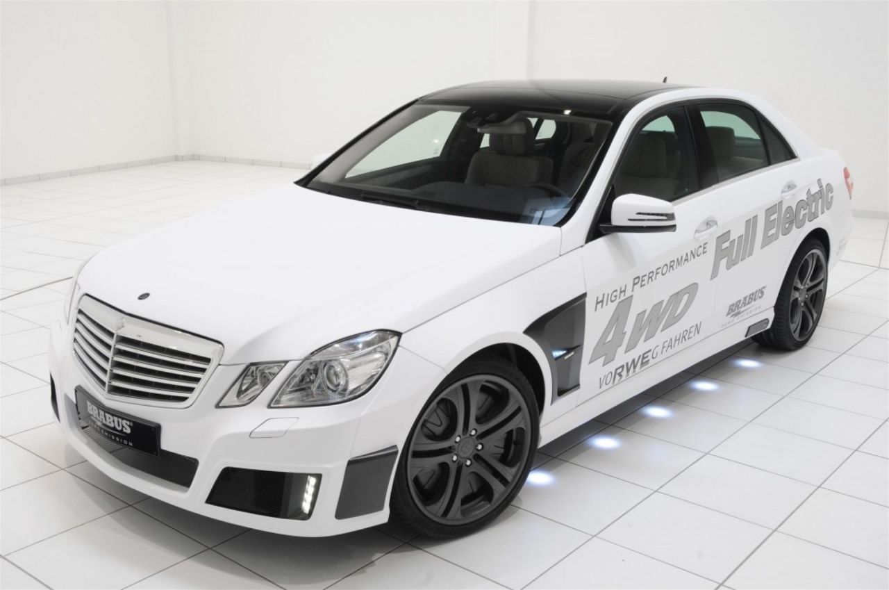 Brabus elektrifierar Mercedes E-klass