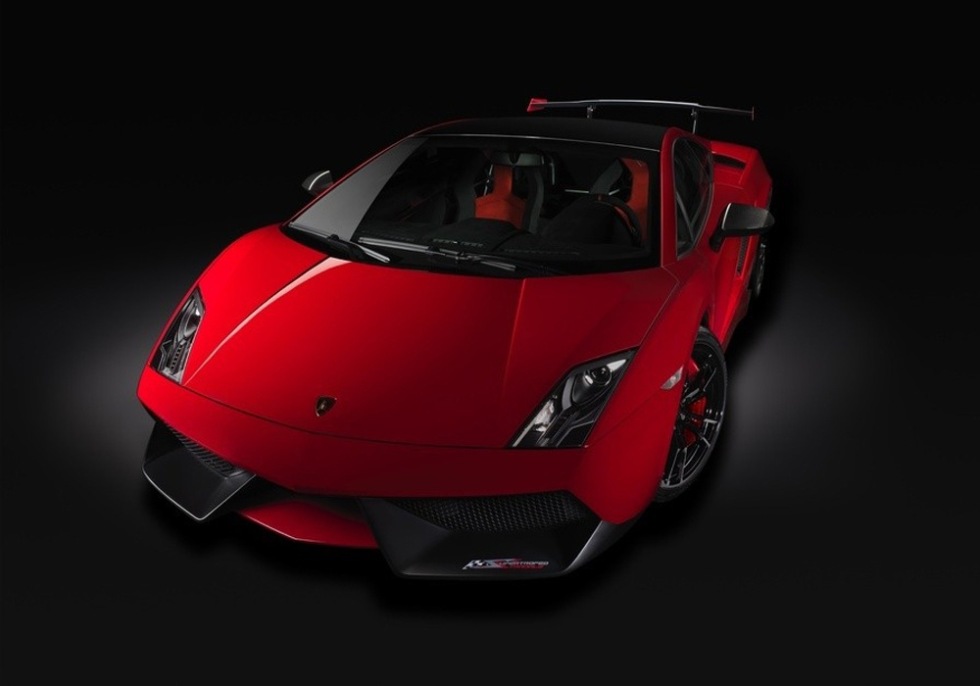 Lamborghinis super-Gallardo heter Super Trofeo Stradale