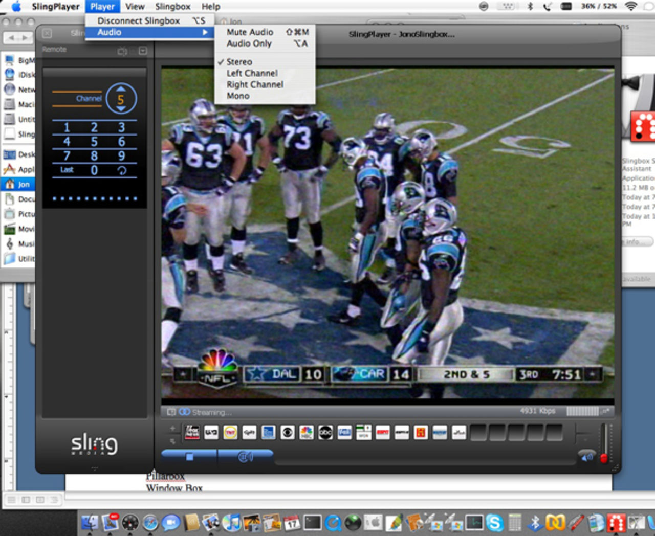 SlingPlayer i publik beta för Mac OS X