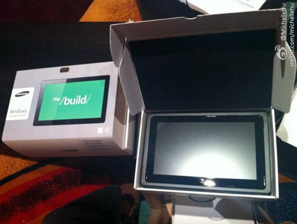 Windows 8-tablet läckt?