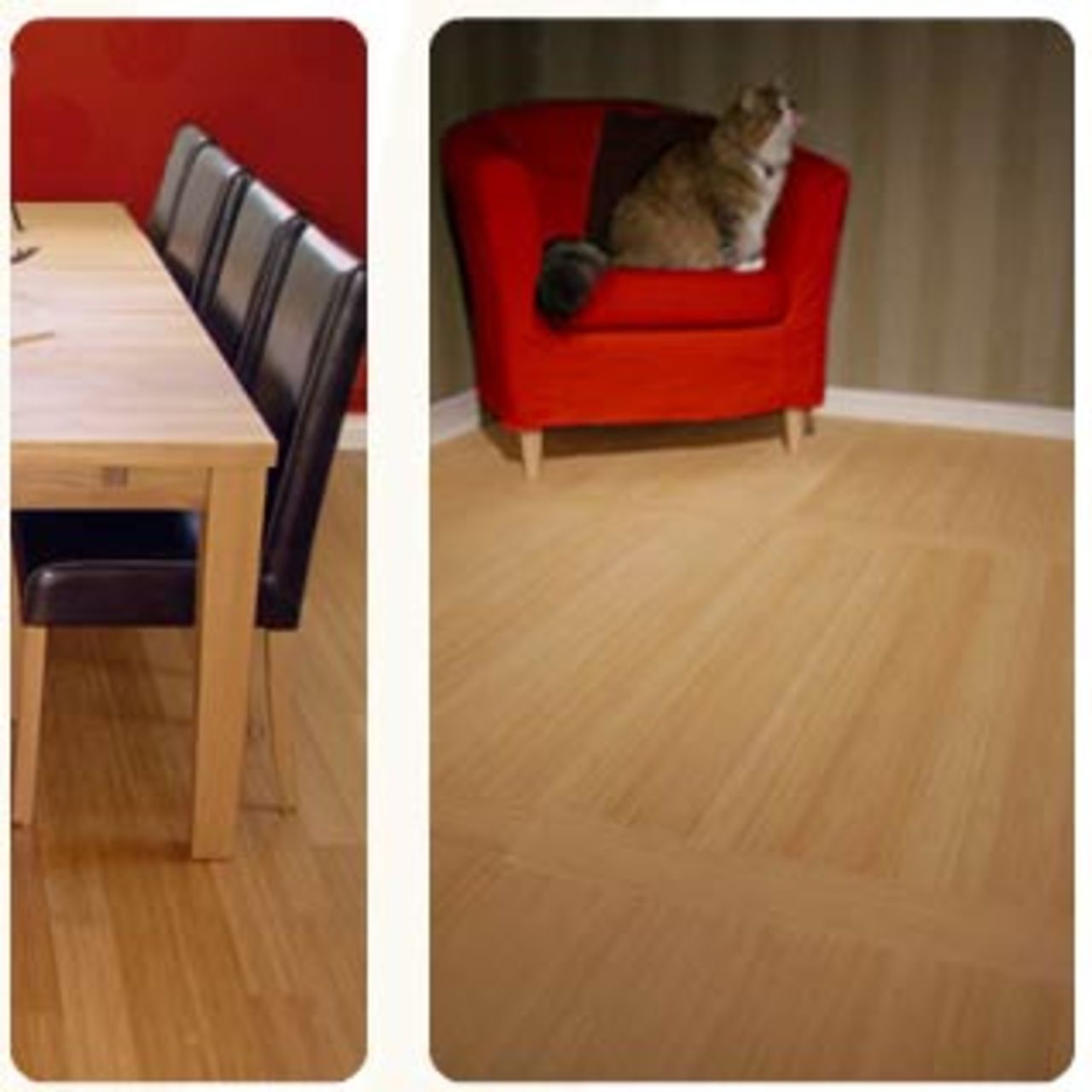 Golv i bambu - miljövänligt och slitstarkt