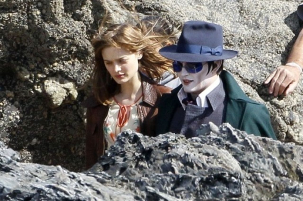 Johnny Depp i blek rolltolkning