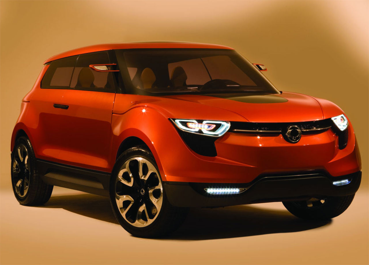 SsangYongs koncept XIV-1 visat